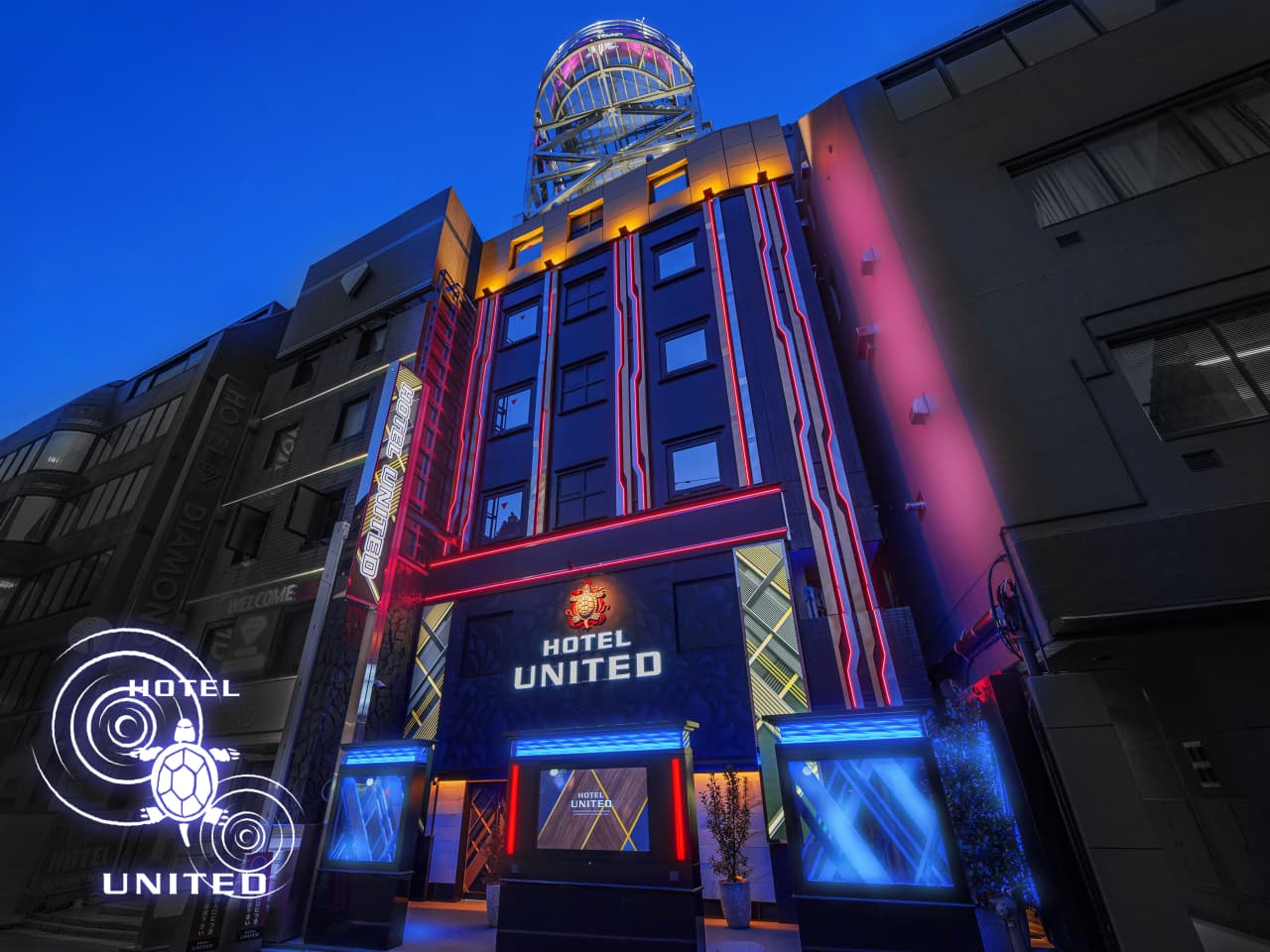 HOTEL UNITED 外観