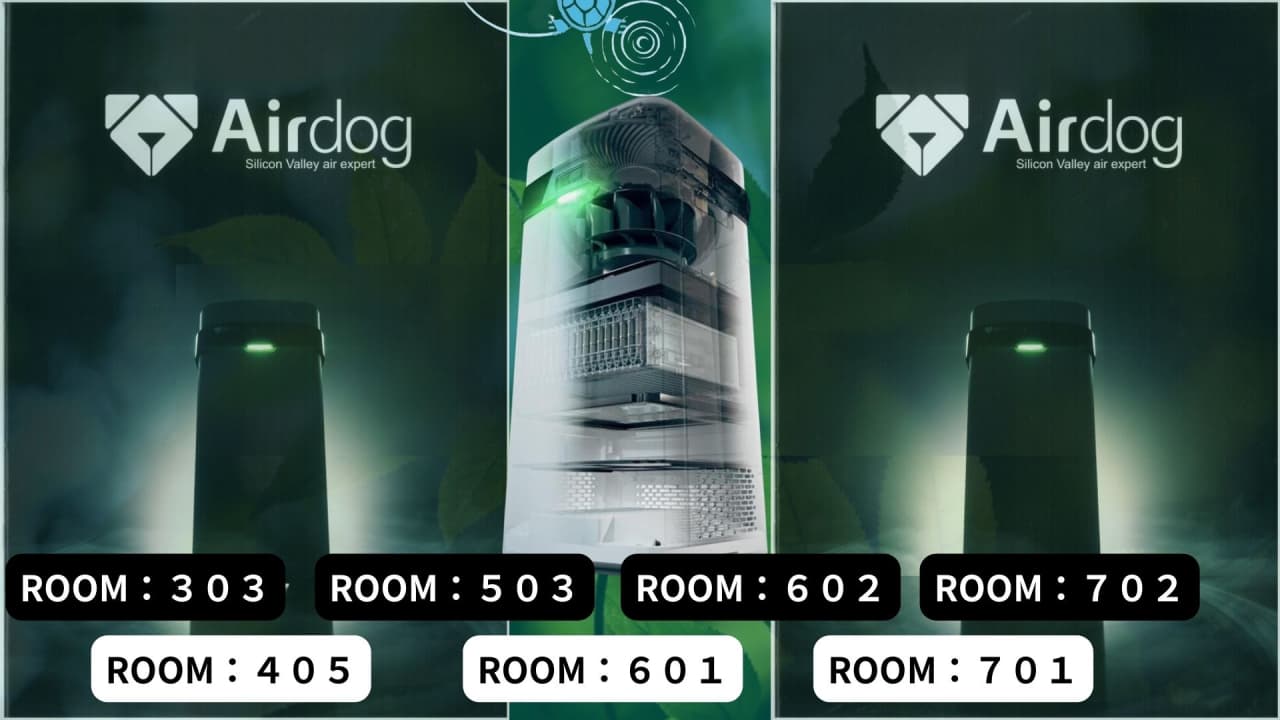 AirDog空気清浄機導入